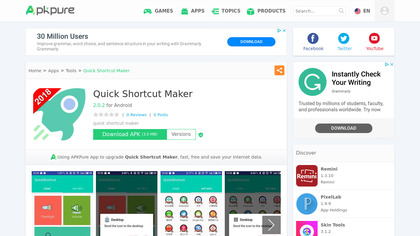 Quick Shortcut Maker App image