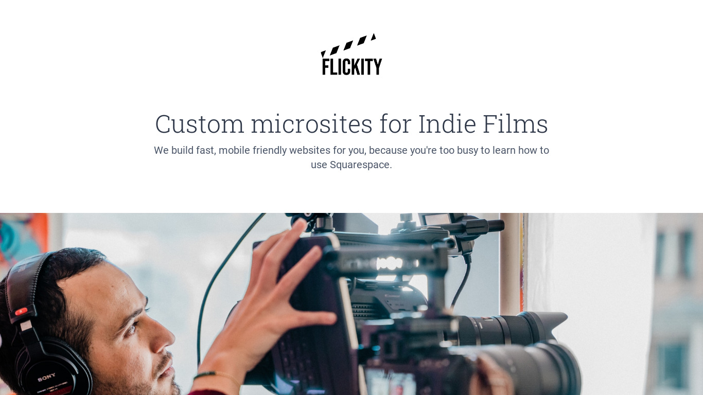 Flickity Landing page