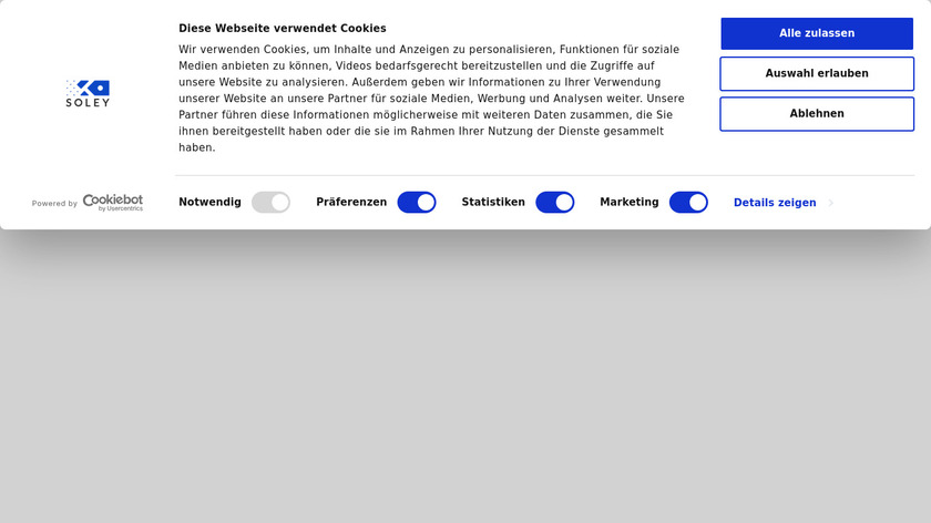 Soley Landing Page