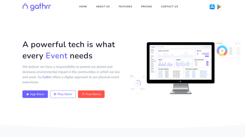 Gathrr Landing Page