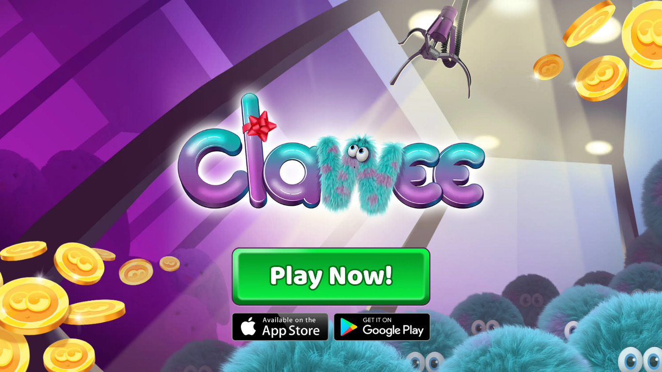 Clawee Landing page