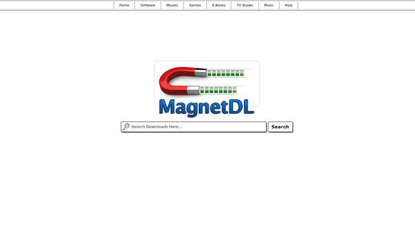 MagnetDL Landing Page