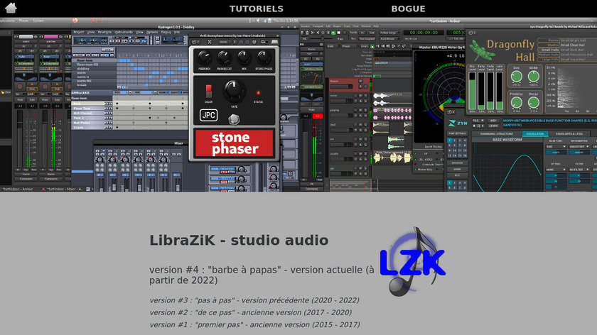 LibraZiK Landing Page