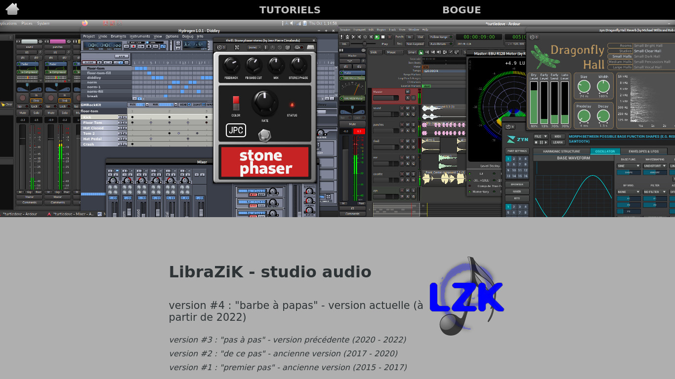 LibraZiK Landing page