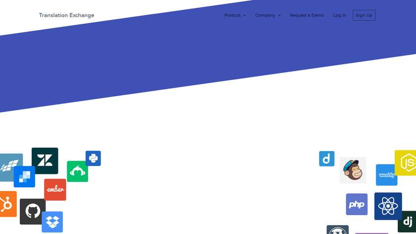 Translation Exchange Landing Page