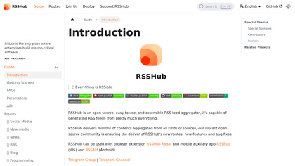 RSSHub image