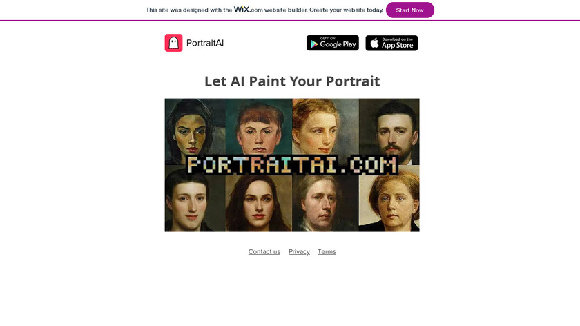 FaceFun Landing Page