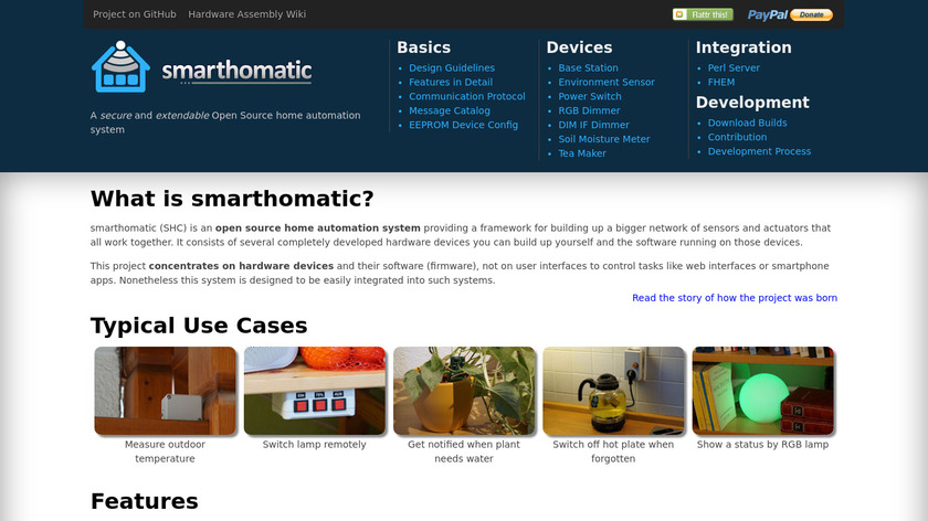 Smarthomatic.org Landing Page