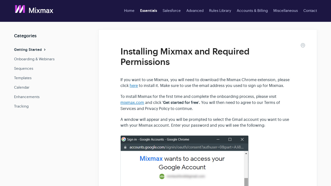 Mixmax Live for Mac Landing page