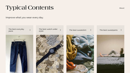 Typical Contents image