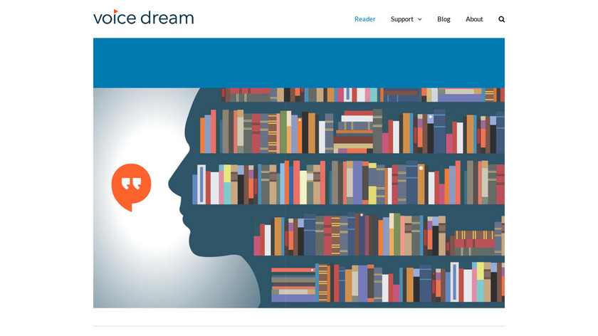 VoiceReader Landing Page