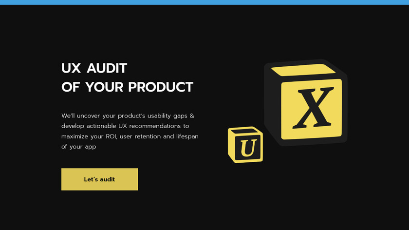 fulcrum.rocks DIY UX Audit Landing Page