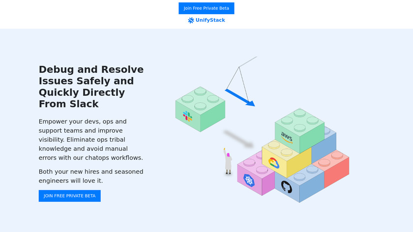 UnifyStack Landing Page