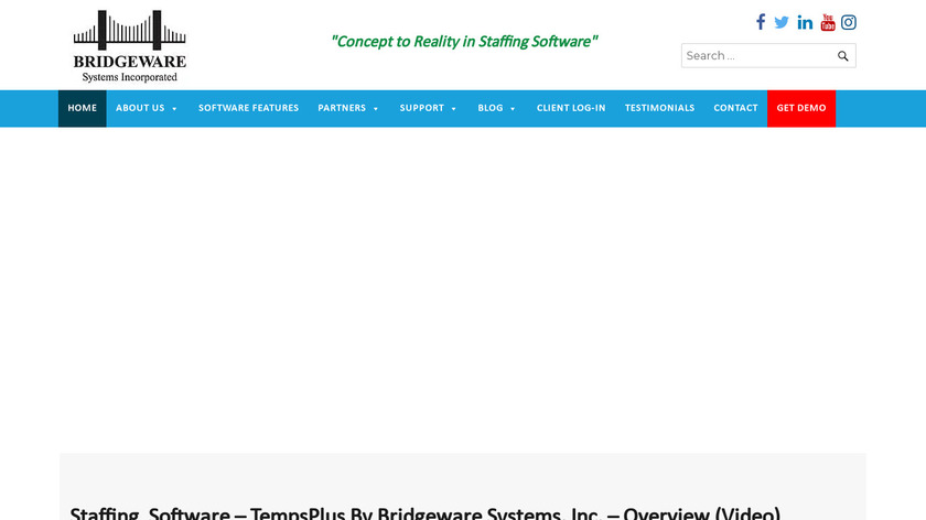 Bridgeware.net Landing Page