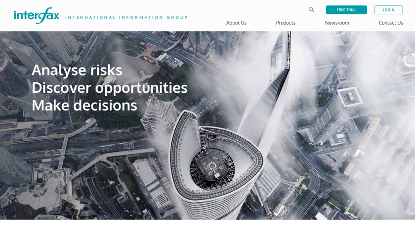 InterFAX Landing Page