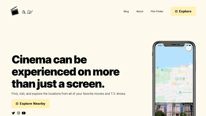 On Set! Landing Page