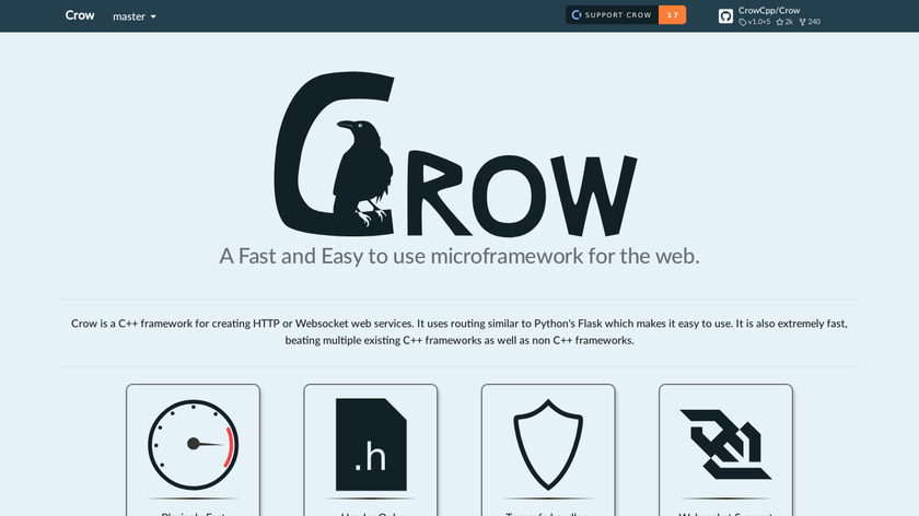 Crow Landing Page