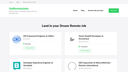 Sai Remote Jobs image