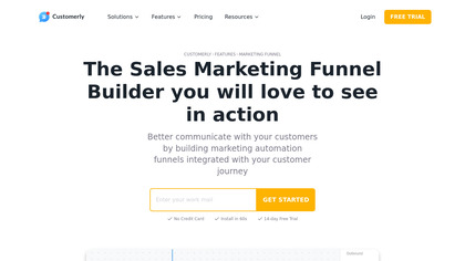 Visual Funnels Maker from Customerly image