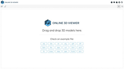 Online 3D Viewer image