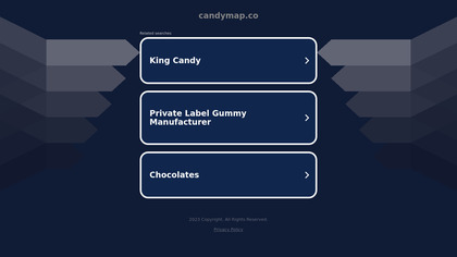 Halloween Candy Map image