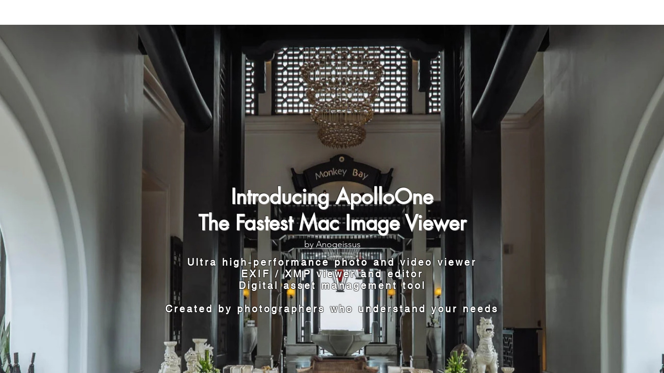 ApolloOne Landing page