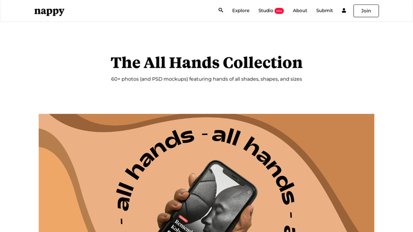 The All Hands Collection Landing Page