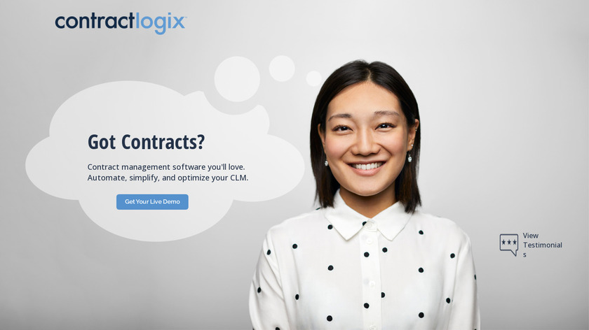 Contract Logix Landing Page