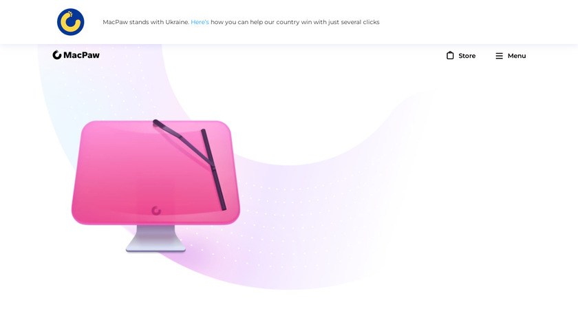CleanMyMac X Landing Page