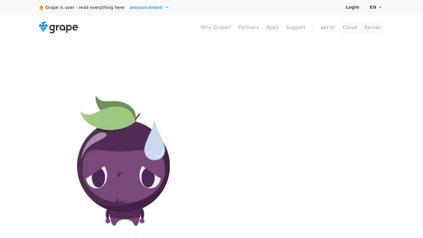 Grape Landing Page