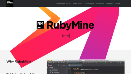 RubyMine screenshot