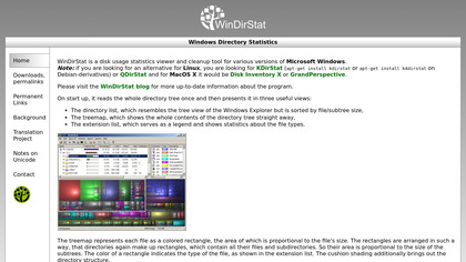 WinDirStat screenshot