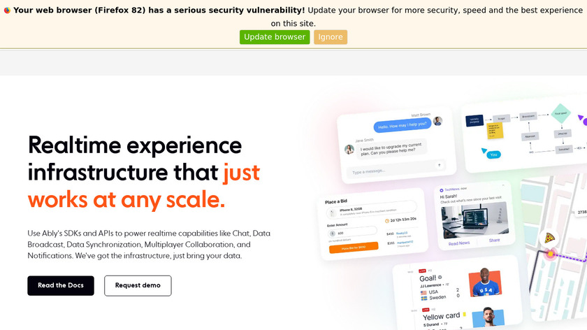 Ably Landing Page