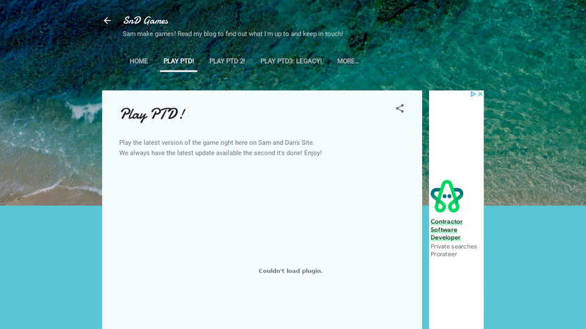 Pokemon Tower Defense Landing Page