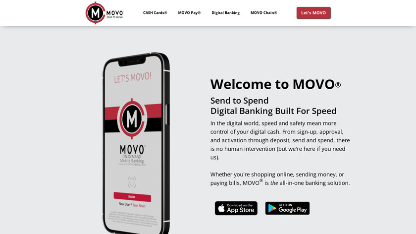 MovoCash Landing Page