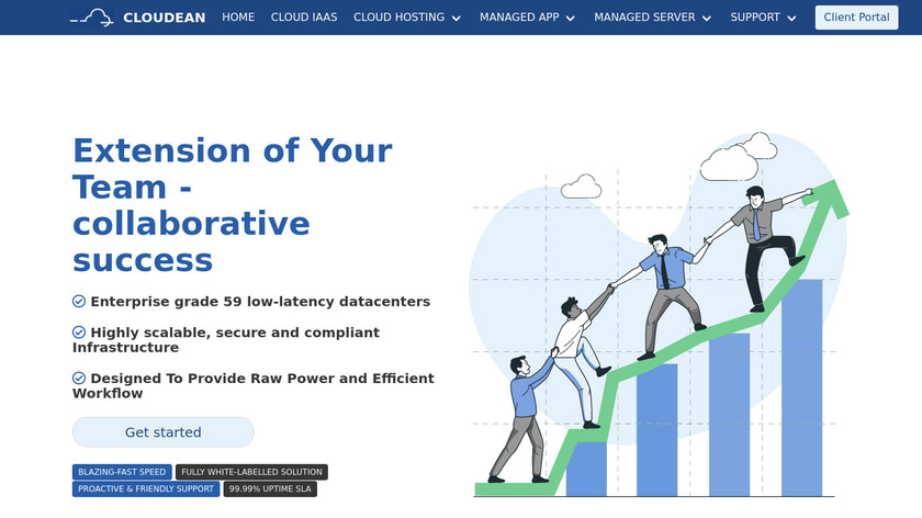 CLOUDEAN Landing Page