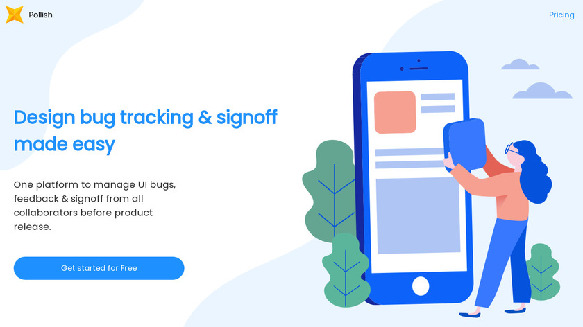 Pollish Landing Page