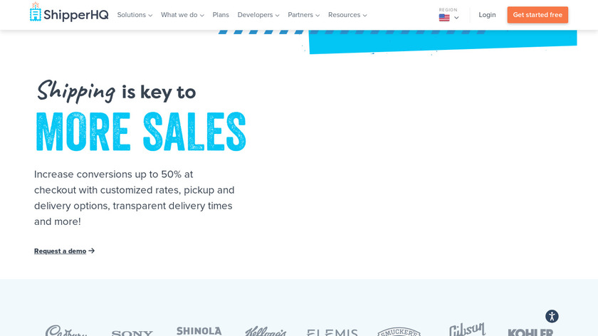 ShipperHQ Landing Page