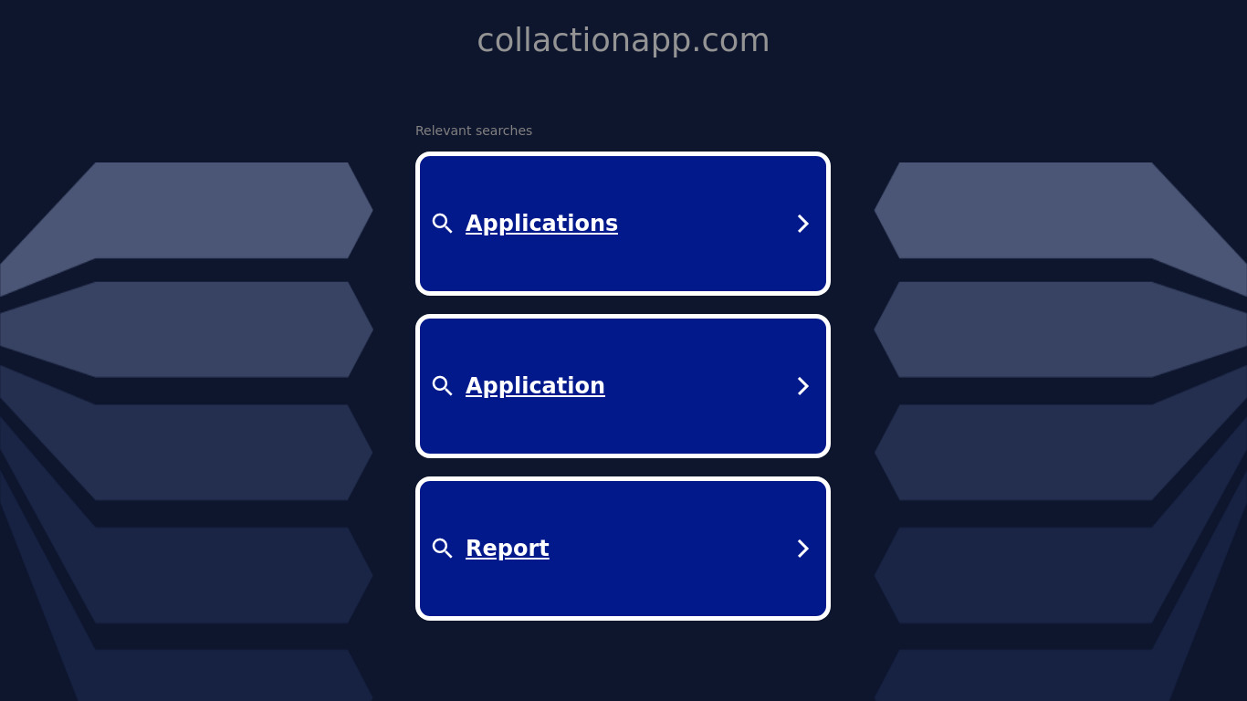 Collaction Landing page