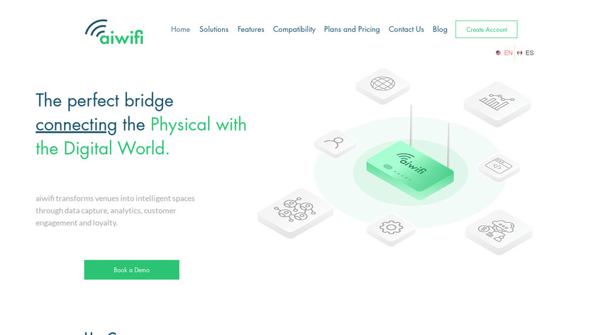 Aiwifi.io Landing Page