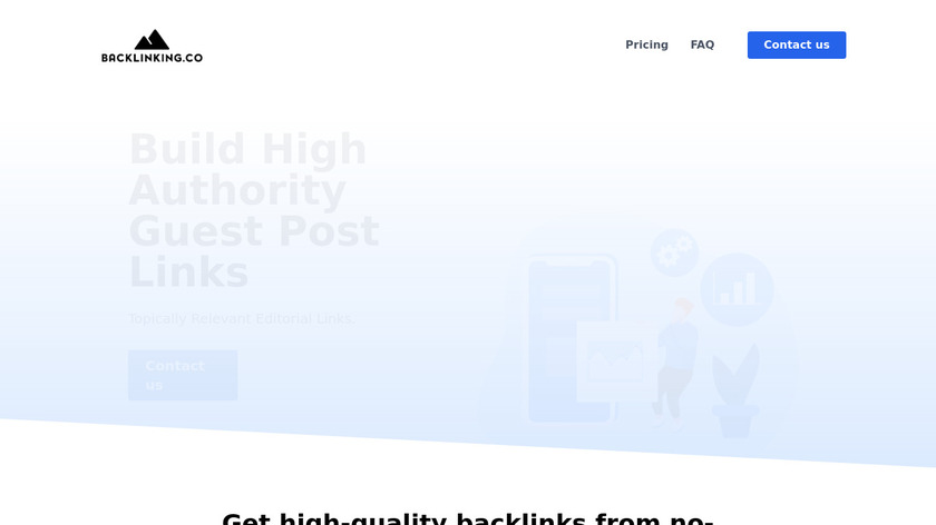 Backlinking Landing Page
