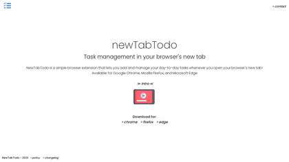 NewTabTodo image
