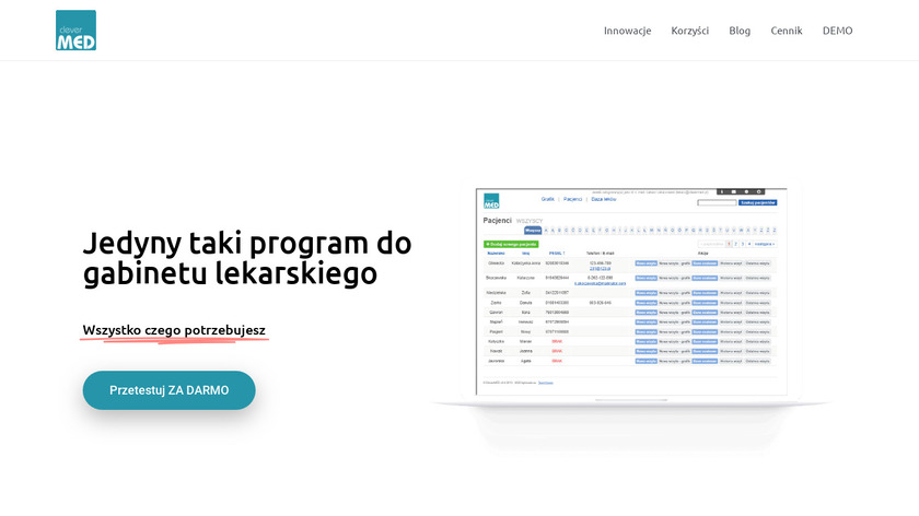 Clevermed Landing Page