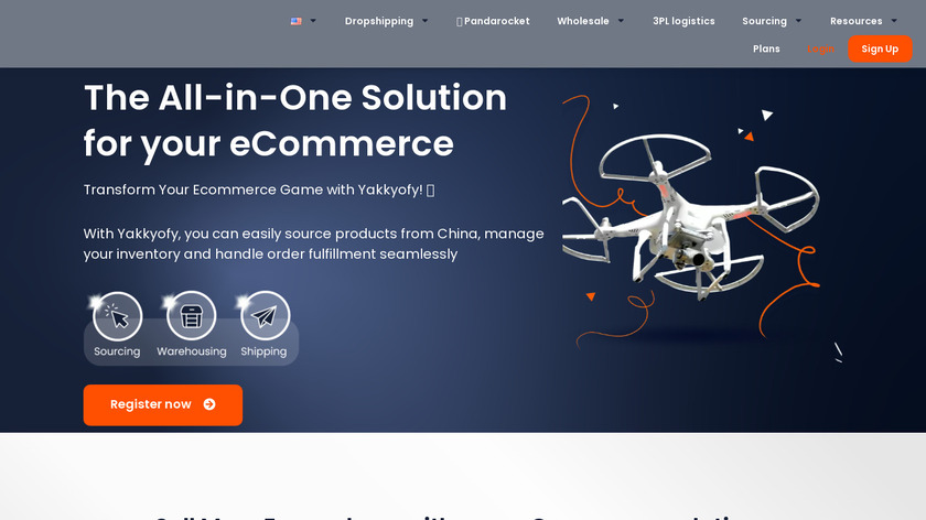 Yakkyofy Landing Page