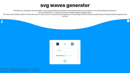 SVG Waves image