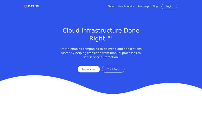 Oatfin Landing Page