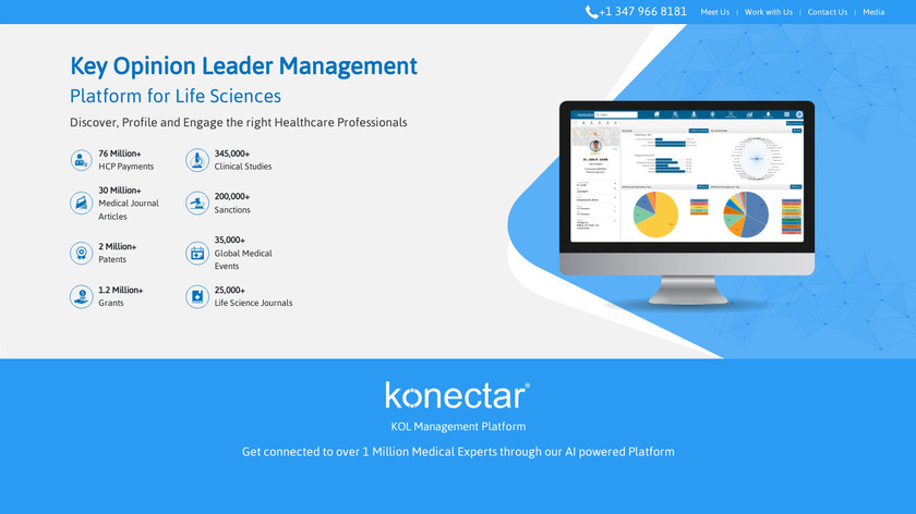 konectar by Aissel Technologies Landing Page