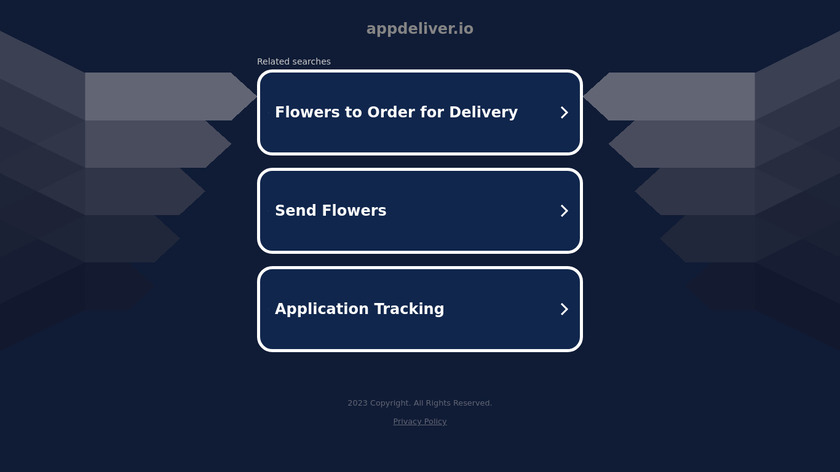 AppDeliver.io Landing Page