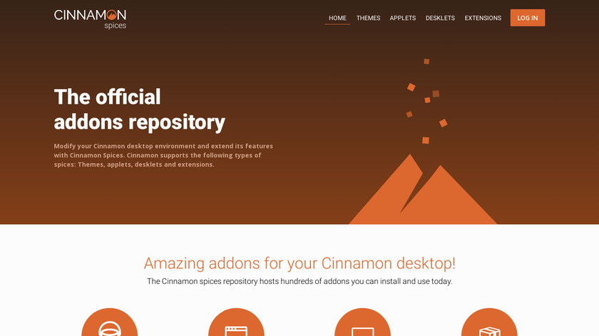 Cinnamon Spices Landing Page