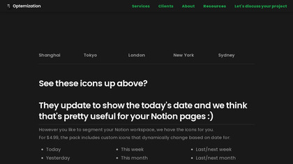 Dynamic Calendar Icons for Notion image